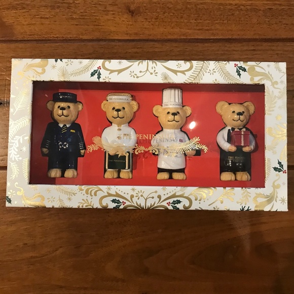 The Peninsula Hong Kong Boutique Collectible Bears - Picture 1 of 3